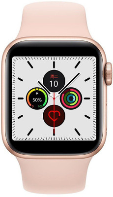 STROMBUCKS t5002 4G Smart Watch With Call Function Smartwatch(Pink Strap, Regular)