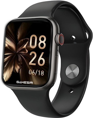 Wrixty T500 Pro with Black Strep HD Display BT Calling, Fitness Tracking Smartwatch Smartwatch(Black Strap, Free Size)
