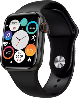 FUK Bluetooth Calling, Touchscreen, Activity Tracking For Men Women Boys & Girls Smartwatch(Black Strap, FREE SIZE)