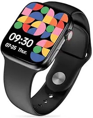 OCEANTHREEZ Touchscreen Cut/Receive Calling Smart Watch with Multiple Functions Smartwatch(Black Strap, Free size)