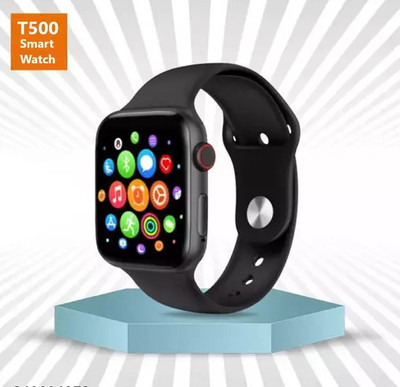 Mayank New T500 Smart Watch with Bluetooth Calling + New Features Smartwatch(Black Strap, Free Size)