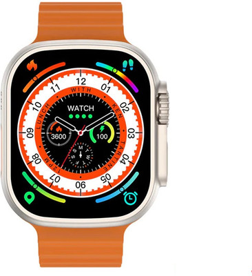 SSG Series 9 Ultra Smart Watch HD Display Smart Watch (Orange Strap, 45) Smartwatch(Brown Strap, S)
