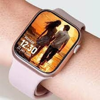 XYZ COLLECTION T55 series 9 Bluetooth Calling Smart Watch with AI Voice Assistant & Calculator Smartwatch(black Strap, Free Size)