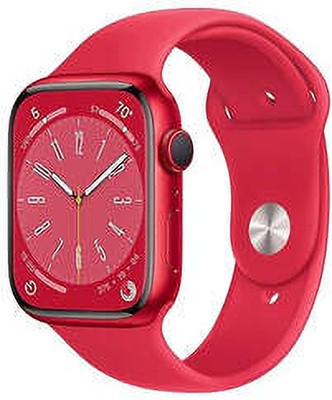 Congi i8 Pro Max Smart Watch Series 8 Smartwatch(Red Strap, Free Size)