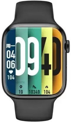 STROMBUCKS i8 PRO MAX CROWN WORKING SMARTWATCH WITH COUSTOM WALLPEPPER Smartwatch(Black Strap, Regular)