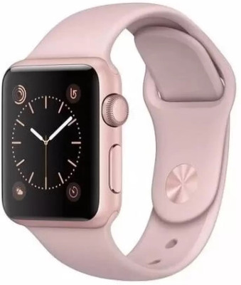 P U COLLECTION T series 8 smartwatch Bluetooth Calling Function and BP Monitor Smartwatch Smartwatch(Pink Strap, Free Size)