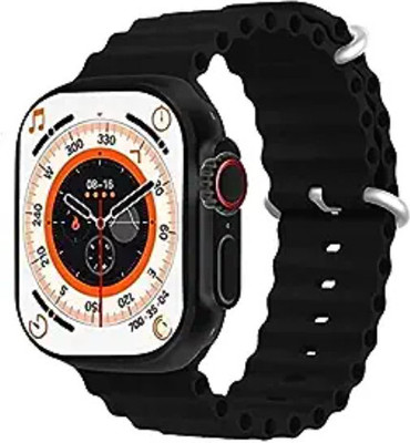 Kartmaq T800 ultra BT calling smartwatch compatiable with all Smart phones G71 Smartwatch(Black Strap, Free Size)
