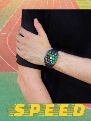 Onikuma T800 Ultra Smart Watch Series 8 BLACK:-MAX.01 Smartwatch(BLACK Strap, FREESIZE)