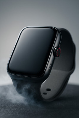 RKLS T500 AI_SWT500-40 Smartwatch(Black Strap, Free Size)