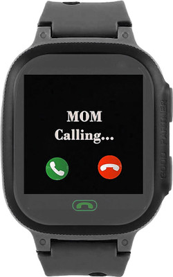 Sekyo S2 Pro Calling Smartwatch for Kids, Parent Control, SOS, GPS Location Tracking Smartwatch(Black Strap, Free)