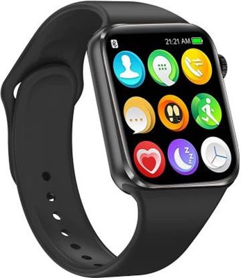 FRONY QDB_126H _T500 SmartWatch compatiable with all Smartphones Smartwatch(Black Strap, Free Size)