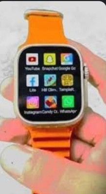 RLS T800 Ultra Smart Watch Series 8 ORANGE Smartwatch(ORANGE Strap, FREESIZE)