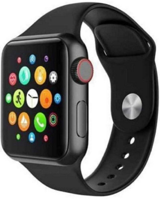 Plus Fitpro T55 Dual Belts With Bluetooth Features Smartwatch(Black Strap, Free)