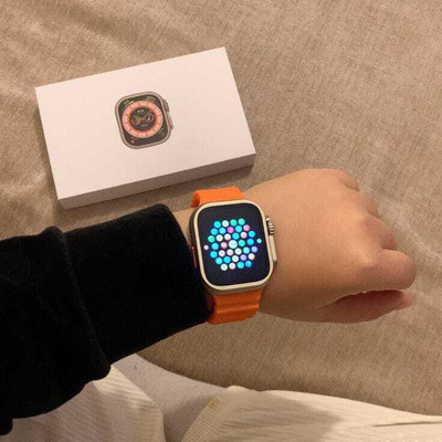 BOOMLY T800 Ultra Smart Watch Series 8 ORANGE Smartwatch(QRANGE Strap, FREESIZE)