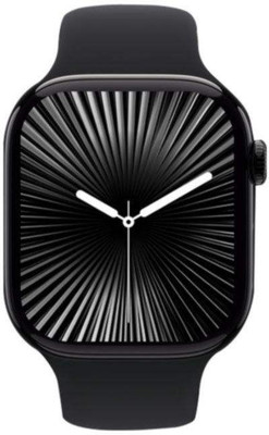 Smart Fitness Big Screen Ultra Max Smart Watch 2.3 inch Latest BT Calling Smartwatch(Matte Black Strap, Free)