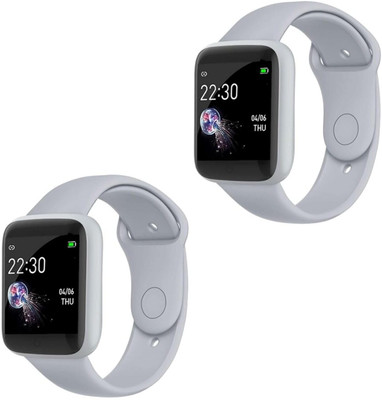 TechKing Information Reminder & Step Counter Fitness Tracker Smartwatch(Multicolor Strap, L)