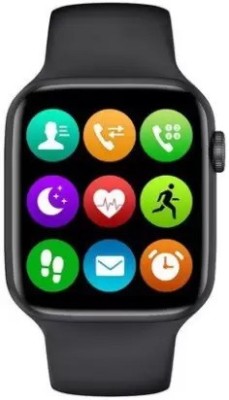 MindsArt OP.PO W26 PLUS Android & IOS Watchphone Smartwatch(Black Strap, Free)