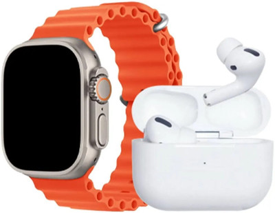 Wifton I 20 Smart Watch with 7 strap ultra series Watch and earbuds combo-Multicolor Smartwatch(Multicolor Strap, Free Size)