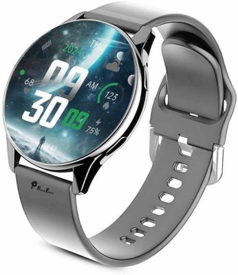 PunnkFunnk Active 2 Premium Smartwatch with BT Calling, TWS Connect, Sleep Monitoring Smartwatch(Grey Strap, Free Size)