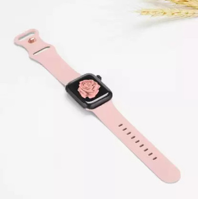 NKL Full Crown Working Smartwatch Series 7 Bluetooth Calling Value Of Money Smartwatch(Pink Strap, FREE)