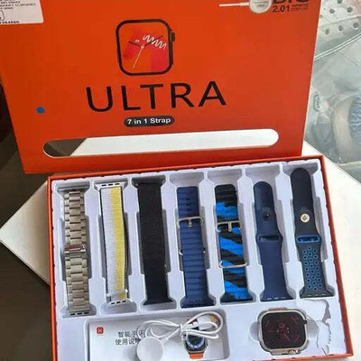 Khushi Traders 7 in 1 combo smartwatch D93 Smartwatch(Multicolor Strap, Free Size)