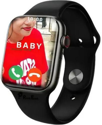 Mayank T500 Ultra Smartwatch with Bluetooth v5.2 & Call Notification (SWT500-29) Smartwatch(Black Strap, Free Size)