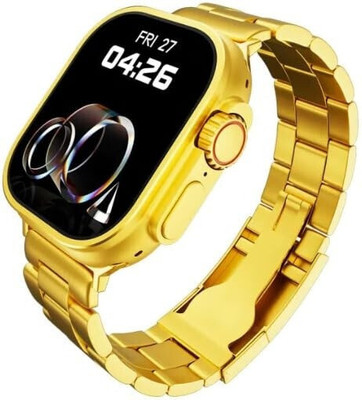 FXD S9 Ultra Gold Touch Watch with 25+ New Features Golden Music Play Weather Smartwatch(Multicolor Strap, Free) FXD S9 Ultra Gold Touch Watch with 25+ New Features Golden Music Play Weather Smartwatch(Multicolor Strap, Free)