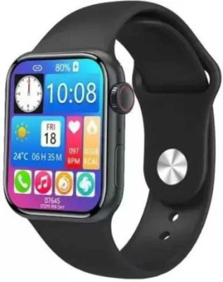 gazzet I8 Pro Max 4G Watchphone Smartwatch(Black Strap, Free)