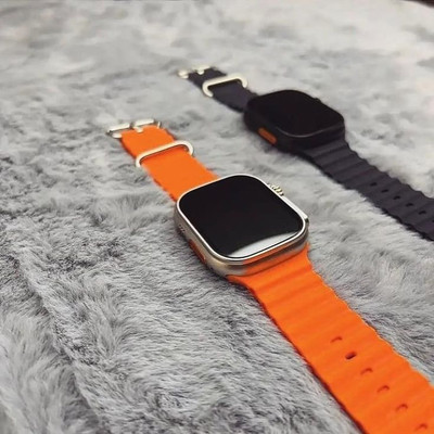 ABHINANDAN T800 Ultra Smart Watch Series 8 ORANGE522 Smartwatch(ORANGE Strap, FREESIZE)
