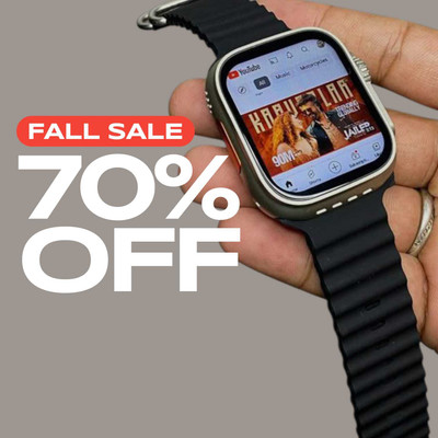 Onikuma T800 Ultra Smart Watch Series 8 BLACK:-MAX.01 Smartwatch(BLACK Strap, FREESIZE)