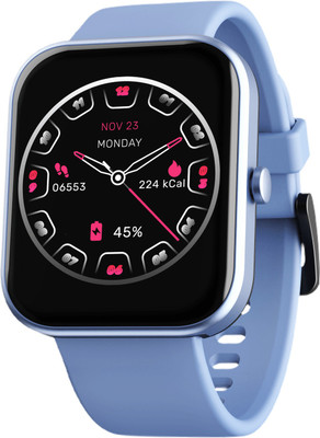 BoAt Wave Arcade With 1.81 Inch HD Display And Bluetooth Calling Smartwatch  (Blue Strap, Free Size) For Rs. 1499 @ 81 %