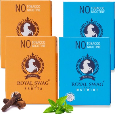 ROYAL SWAG Frutta, Mint Cigarette King Size Tobacco Free & Nicotine Free Smoking Cessations(Pack of 40)