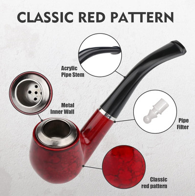 haojue Stylish Smoking Pipe hg 702 Wonderful Show Case Smoking Cessations(Pack of 1)