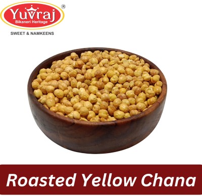 Yuvraj Food Product Roasted Bhuna Chana (Desi chickpeas ) 250 Gm pack(250 g)