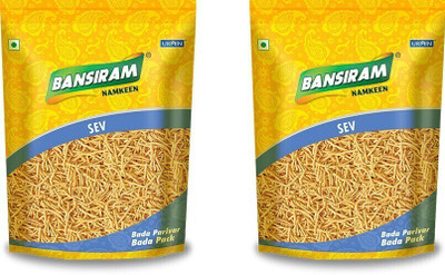 Bansiram Namkeen Sev(2 x 375 g)