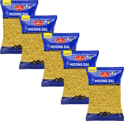 Haldiram's Moong Dal | Perfect Tea-Time | Ready to Eat | Crispy & Light Snacks(5 x 200 g)