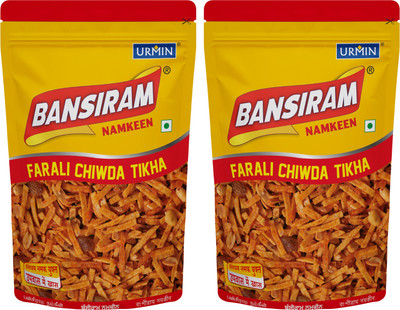 Bansiram Namkeen Farali Chiwda Tikha(2 x 350 g)