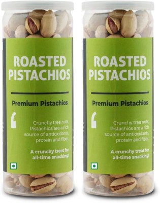 Omay Foods Roasted Pistachios, 150G x 2 I Cooked In Salt I Salted, Delicious & Crunchy Pistachios(2 x 150 g)
