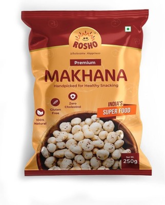 Rosho Premium Phool Makhana, All Natural Fox Nuts,Gluten Free,Crunchy & Large in size(250 g)