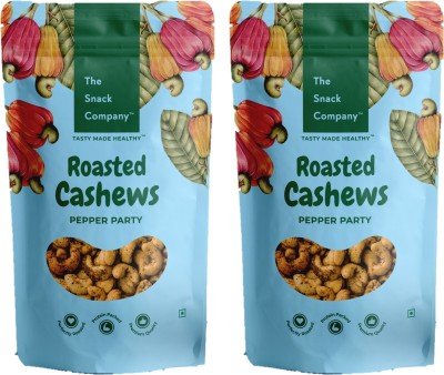 The Snack Company Roasted Salt & Pepper Cashew | Healthy Snack | Roasted Kaju(250 g)