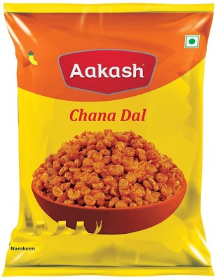 AAKASH Chana Dal | Spicy and Crunchy Fried Chana Dal Namkeen | Pack of 3| 200 Gm Each(3 x 200 g)