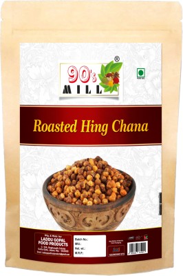 90's MILL Hing Jeera Roasted Chana Snack Namkeen Bhuna Chana with Hing & Cumin-350g*1Pack(350 g)