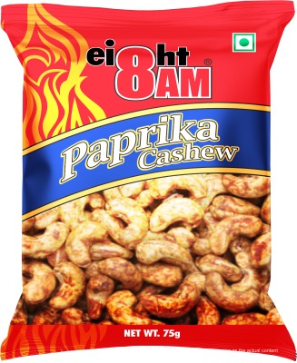 8AM Paprika Cashews Pouch(75 g)