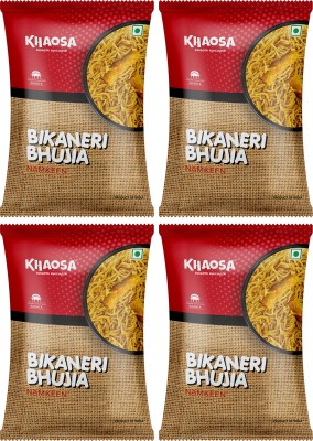 KHAOSA Bikaneri Bhujia 800Gm (200Gm x 4)(4 x 200 g)