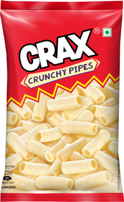CRAX Crunchy Pipes Salted Puff Snacks(72 g)