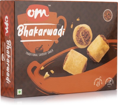 Om Sweets & Snacks Bhakarwadi | 300 Gms each | Pack of 2(2 x 150 g)