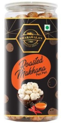 KHARAWALA'S Peri Peri Roasted & Flavoured Makhana | Healthy Fox Nuts (Pack of 1, 90 gm)(90 g)