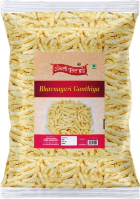 okhli musal brand Malwa Bhavnagari Gathiya Namkeen | Bhavnagri Fried Gram Flour Sticks-250g*1Pack(250 g)