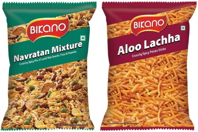 Bikano Navratan mixture & Aloo Lachha(2 x 200 g)