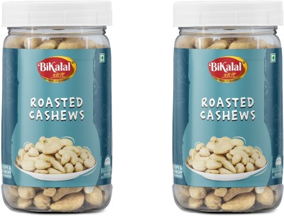 Bikalal Roasted Cashews 400Gm (200Gm x 2) Bikaneri Crispy & Flavorful Snack for Occasion(2 x 200 g)